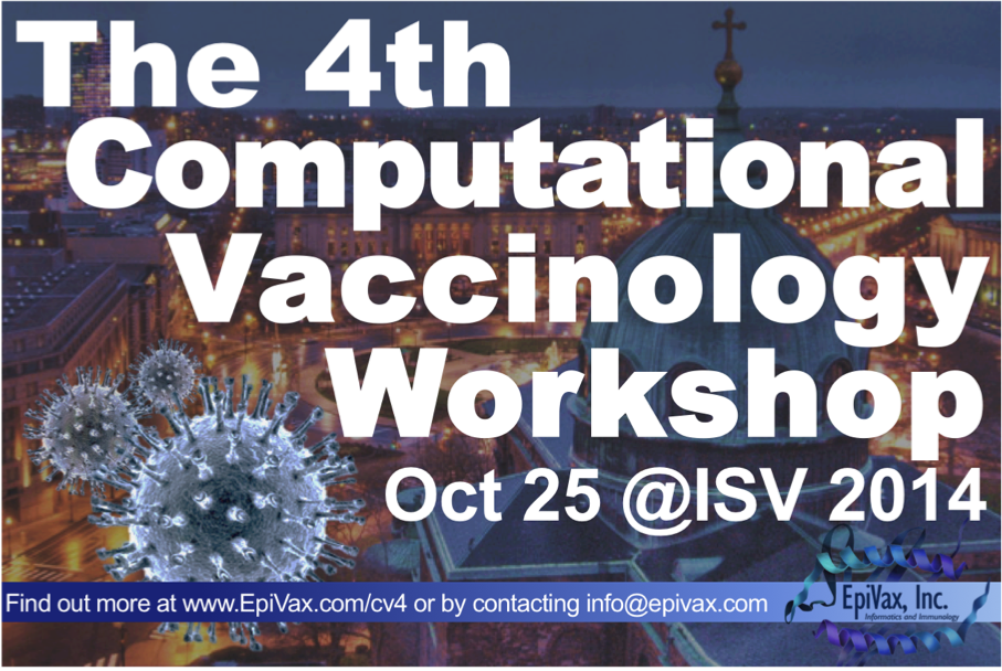 Participate in the 4th Computational Vaccinology Workshop at ISV