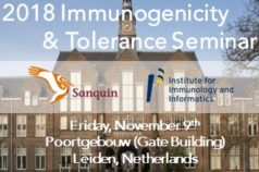 4th Annual Immunogenicity & Tolerance Seminar - November 9th, 2018 (Updated)