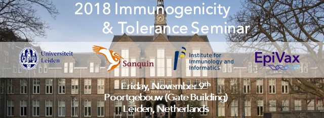 4th Annual Immunogenicity & Tolerance Seminar – November 9th, 2018 (Updated)