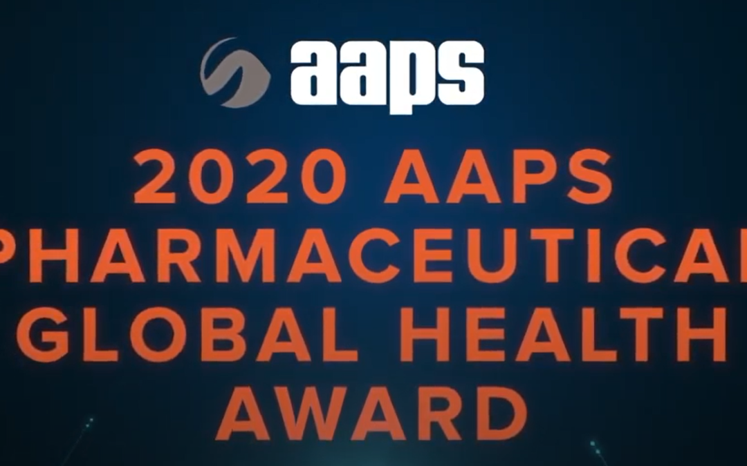 EpiVax CEO/CSO Annie De Groot wins AAPS 2020 Global Health Award