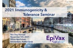 Amsterdam Immunogenicity & Tolerance Seminar November 4-5, 2021 **Updated with Pictures and Recordings!**