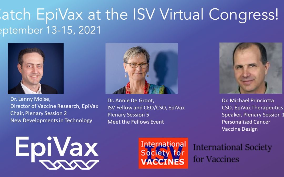 2021 International Society for Vaccines (ISV) Annual Virtual Congress