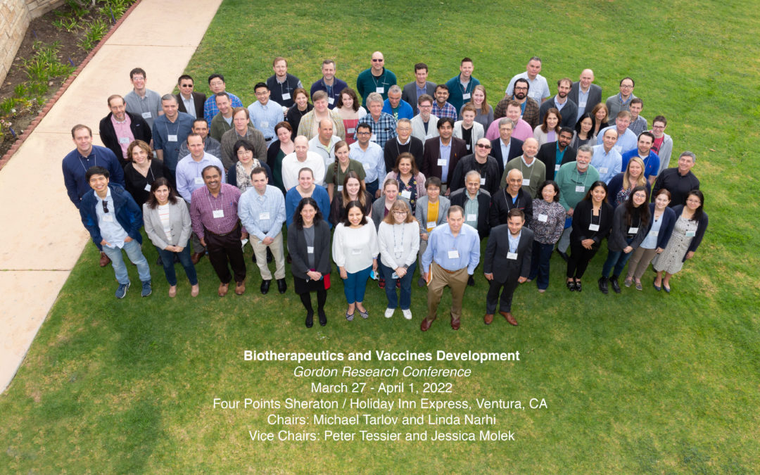 Gordon Research Conference on Biotherapeutics and Vaccines Development, March 2022