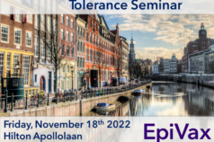 Amsterdam Immunogenicity & Tolerance Seminar November 18, 2022 **Updated with Pictures!****