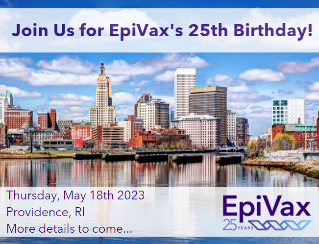 EpiVax Turns 25!