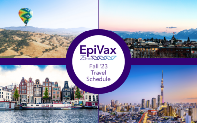 EpiVax Birthday Cake Alert! | Fall ’23 Travel Schedule