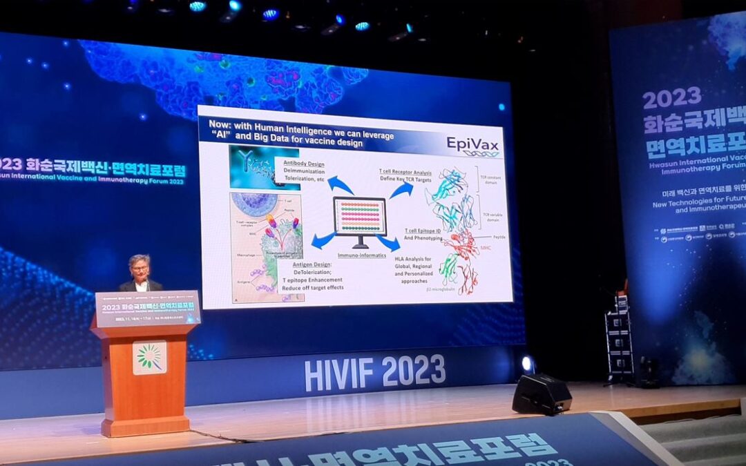 EpiVax CEO Speaks at the Hwasun International Vaccine and Immunotherapy Forum