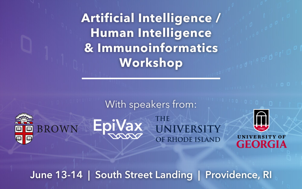 Artificial Intelligence / Human Intelligence & Immunoinformatics Workshop