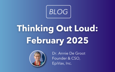 Thinking Out Loud in February