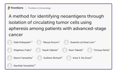 A method for identifying neoantigens through isolation of circulating tumor cells using apheresis among patients with advanced-stage cancer