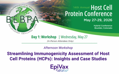 BEBPA Workshop: Streamlining Immunogenicity Assessment of Host Cell Proteins