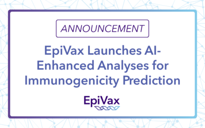 EpiVax Launches AI-Enhanced Analyses for Immunogenicity Prediction 